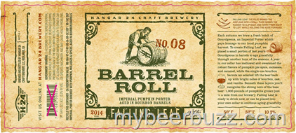 Hangar 24 Barrel Roll No 8 – Falling Leaf Imperial Pumpkin Porter