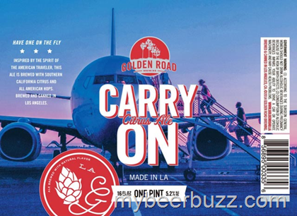 Golden Road Partners With HMSHost For Carry On Airport Exclusive Beer
