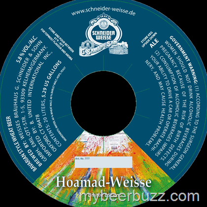 Schneider Weiss – Hoamad-Weisse Limited Edition