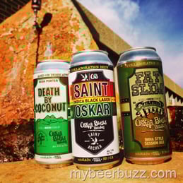 Oskar Blues – Death By Coconut, Saint Oskar & Fat Slim Collaboration Cans Coming 3/22