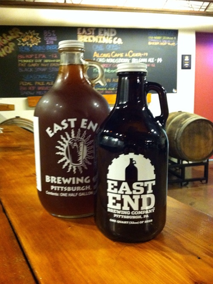 East End Updates To New Amber Growlers