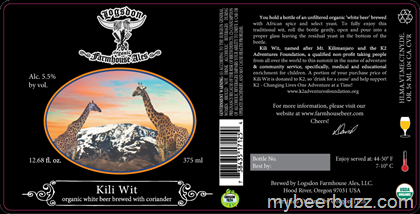 Logsdon Farmhouse Ales – Kili Wit