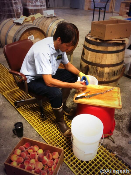 Allagash Begins Brewing New Long-Term Wild Peach Sour