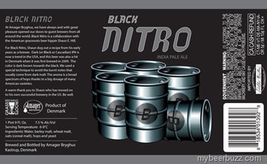 Amager / Hill Farmstead – Black Nitro IPA