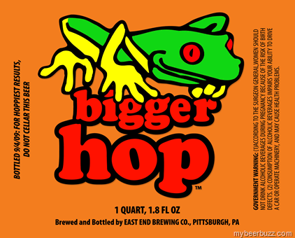 East End BiggerHop 750ml Bottles Coming 7/27