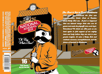 National Bohemian – Natty Boh Baltimore Orioles 16oz Can