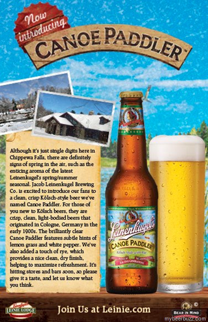 Leinenkugel’s Introduces Canoe Paddler Kolsch