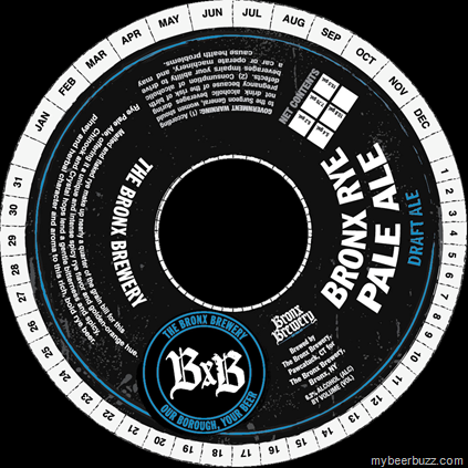 Bronx Brewery–Bronx Rye Pale Ale (Cottrell Brewing)