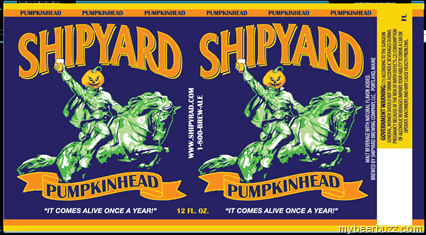 Shipyard Pumpkinhead & Sea Dog Wild Blueberry (New Kennebunkport Cans)