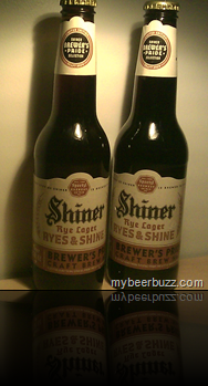 Spoetzl  / Shiner – Ryes & Shine Lager