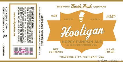 North Peak–Hooligan Hoppy Pumpkin Ale