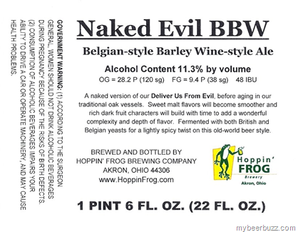 Hoppin’ Frog–Naked Evil BBW