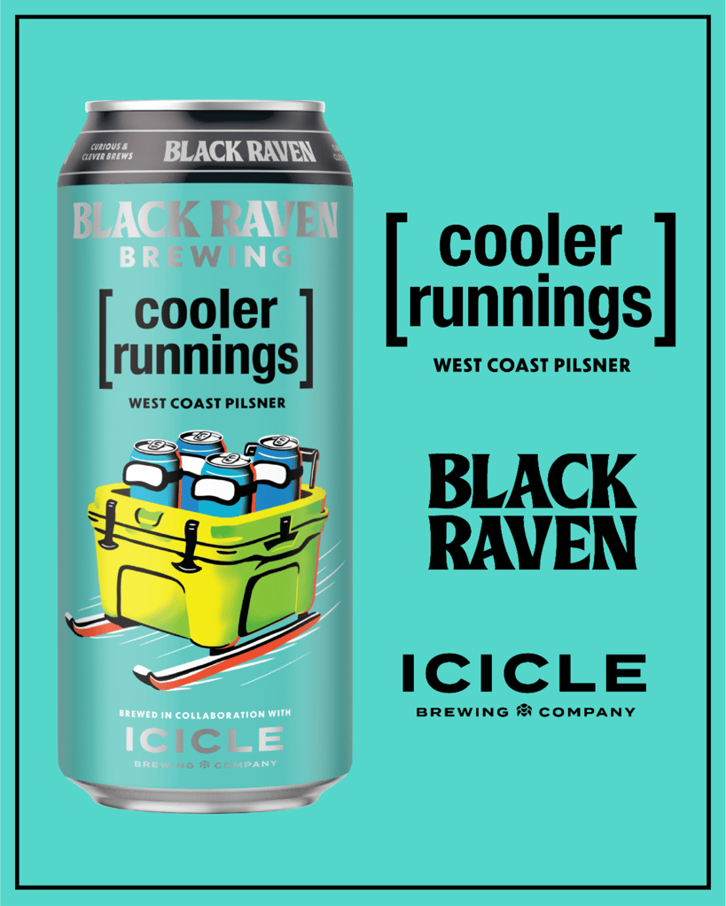Black Raven Releasing Cooler Runnings West Coast IPA