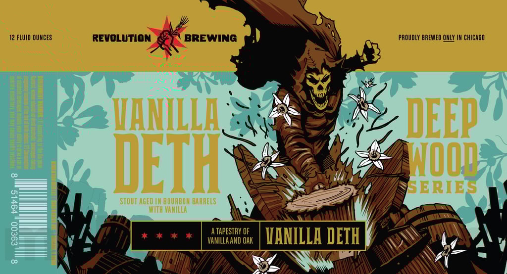 Revolution Brewing Updating Vanilla Deth, Gravedigger Billy, Deth Urana, Mineshaft Gap