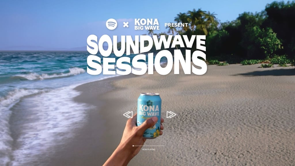 Kona Big Wave Brings the Aloha Spirit to the Biggest Music Festivals this Summer with Spotify