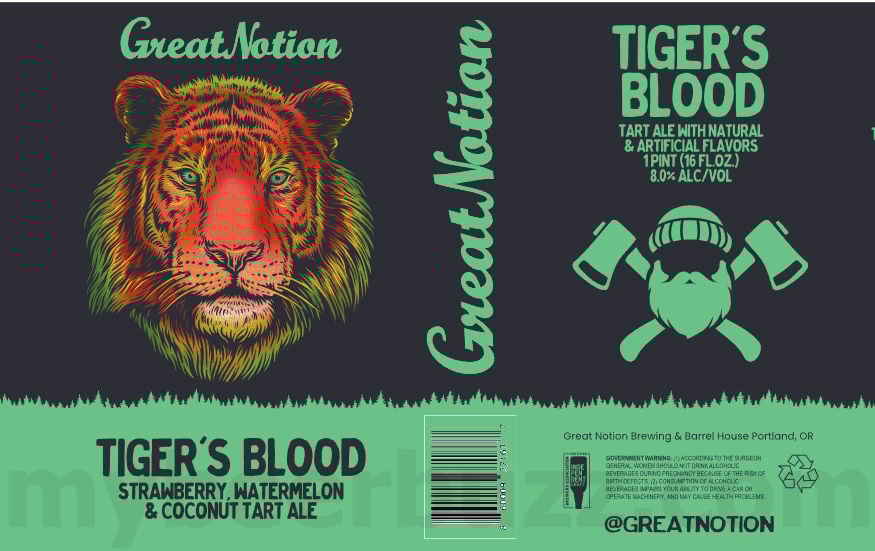 Great Notion Adding Tiger’s Blood, Orange Creamsicle & Double Pineapple Mango Shake