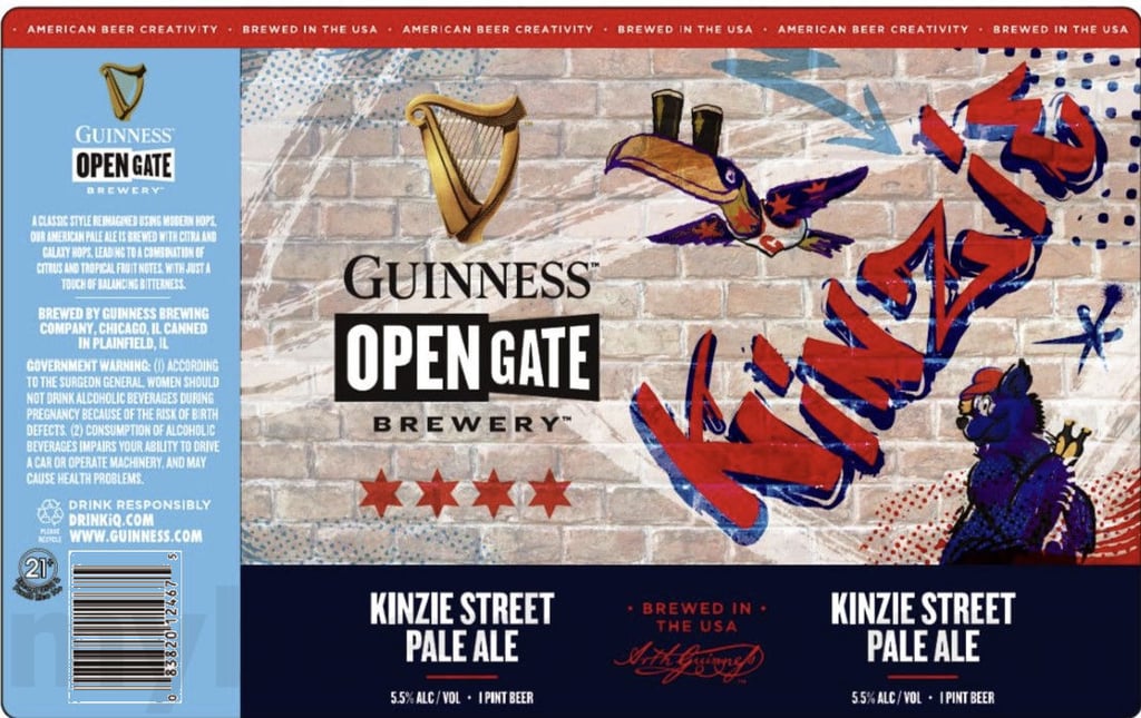 Guinness Open Gate Working On Kinzie Street Pale Ale & Corn Maize Cream Ale