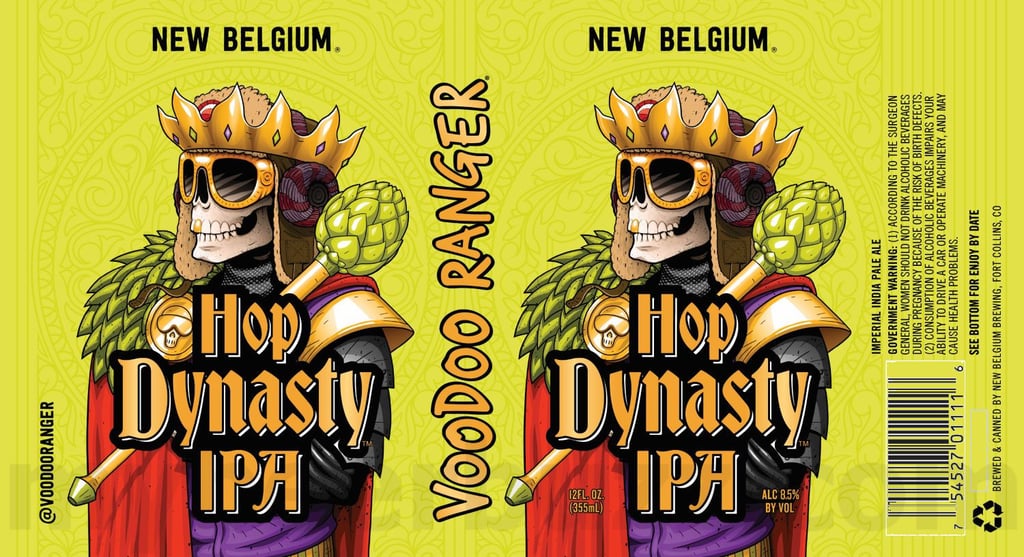 New Belgium Working On Voodoo Ranger Hop Dynasty IPA & Voodoo Ranger Citrus Slayer IPA