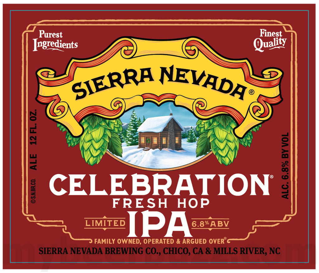 Sierra Nevada Celebration Fresh Hop IPA Returning For 2025