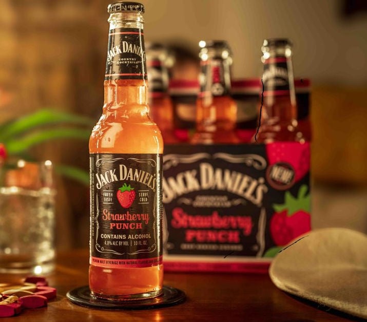 Jack Daniels Releasing Country Cocktails Strawberry Punch