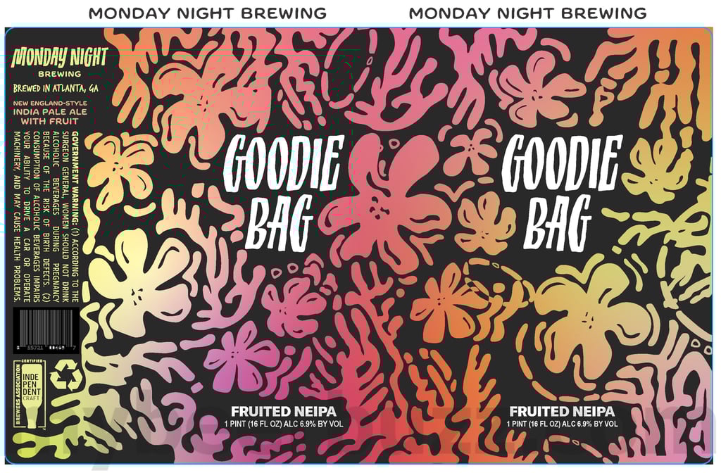 Monday Night Adding Goodie Bag Fruited NEIPA, Madrigal, Sticky, Faithful Instruction 2025, Vienna Lager & North German-Style Pilsner Collaboration