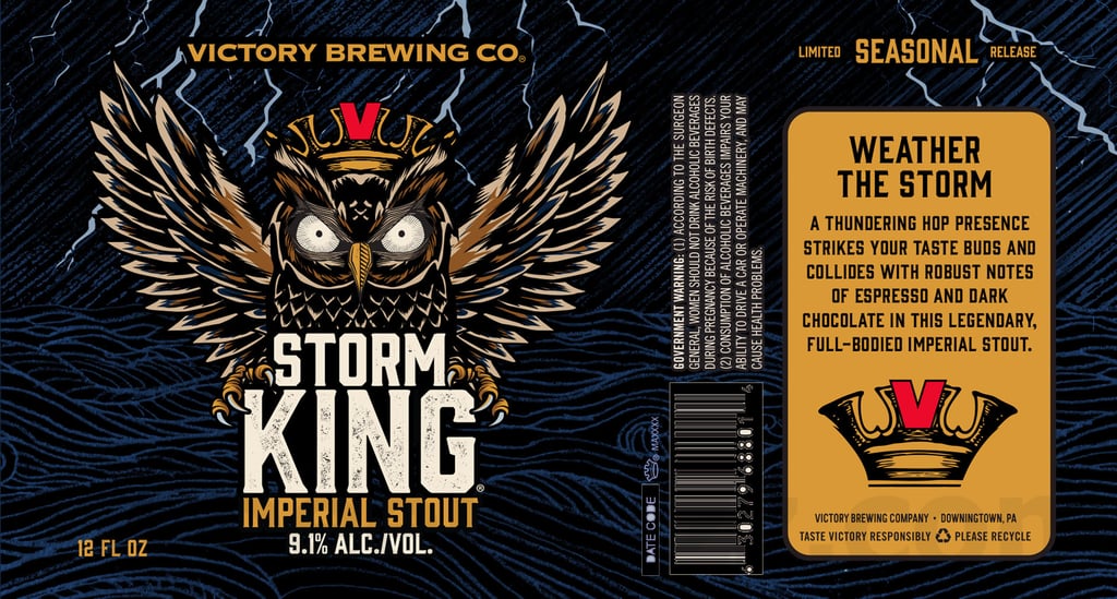 Victory Updating Storm King Imperial Stout