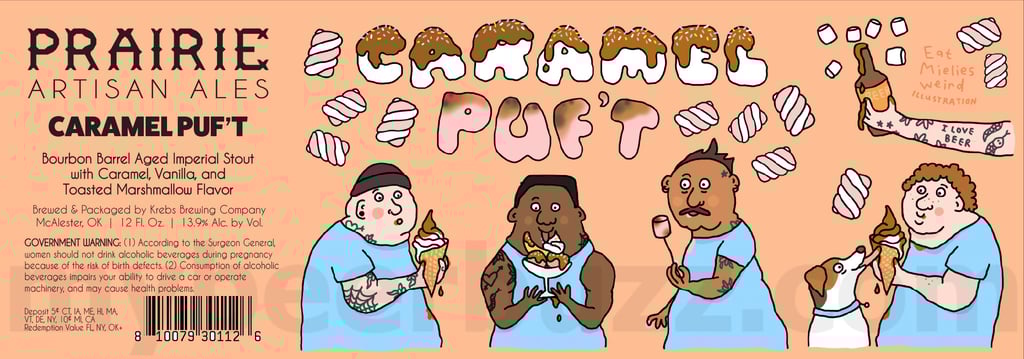 Prairie Artisan Ales Adding Caramel Puf’t Cans
