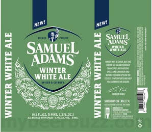 Samuel Adams Adding New Winter White Ale 19.2oz Cans