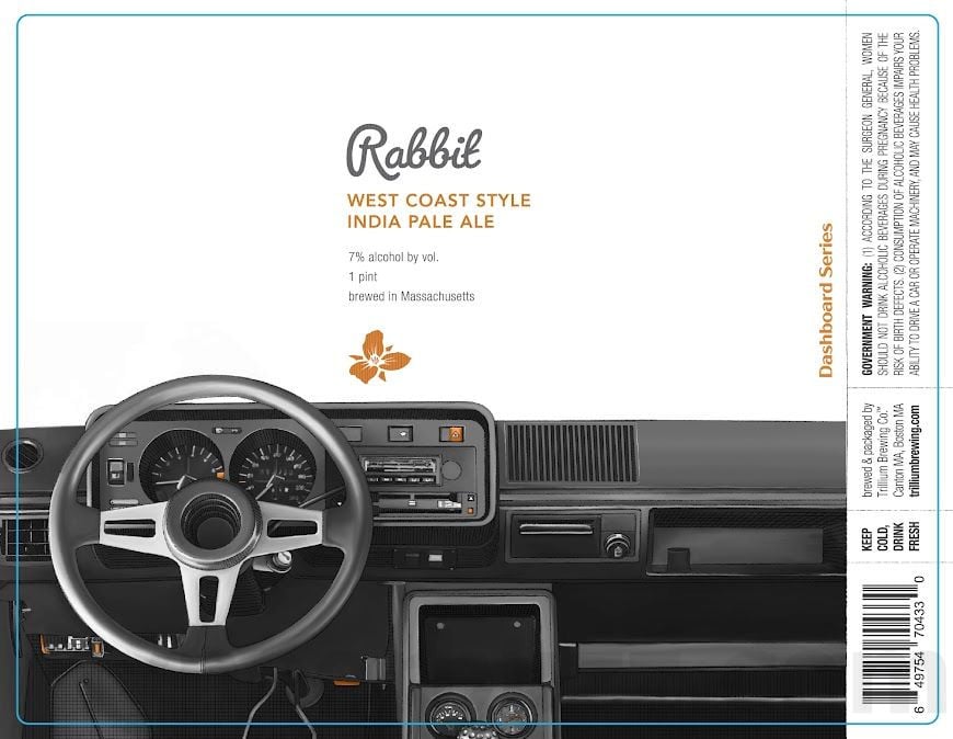 Trillium Brewing Adding Rabbit Cans To Dashboard Series