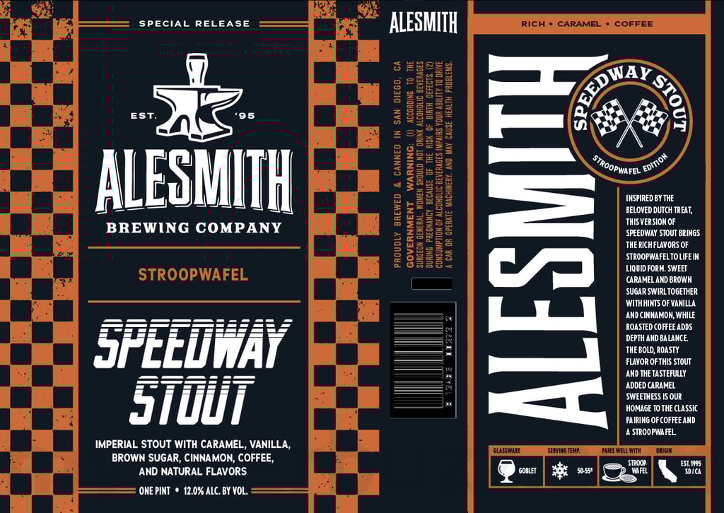 AleSmith Adding Speedway Stout Stroopwafel Edition Cans