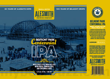 AleSmith Adding Belmont Park Centennial IPA / AleSmith IPA