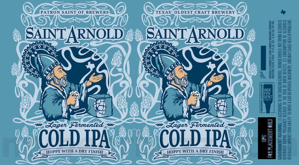 Saint Arnold Adding Lager Fermented Cold IPA
