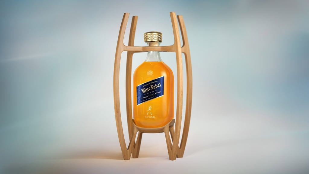 JOHNNIE WALKER ESTABLISHES A NEW STANDARD IN DESIGN INNOVATION BY INTRODUCING BLUE LABEL ULTRA, THE WORLD’S LIGHTEST WHISKY BOTTLE