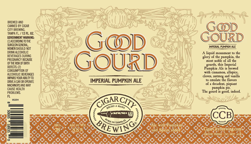 Cigar City Good Gourd Imperial Pumpkin Ale Returning For 2025