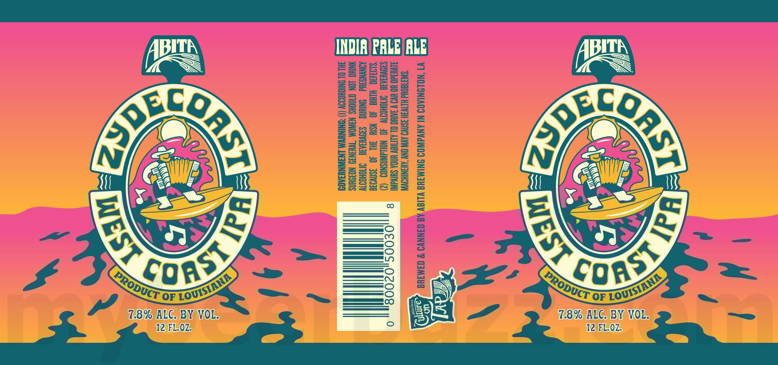 2025 Abita Zydecoast 12oz Cans