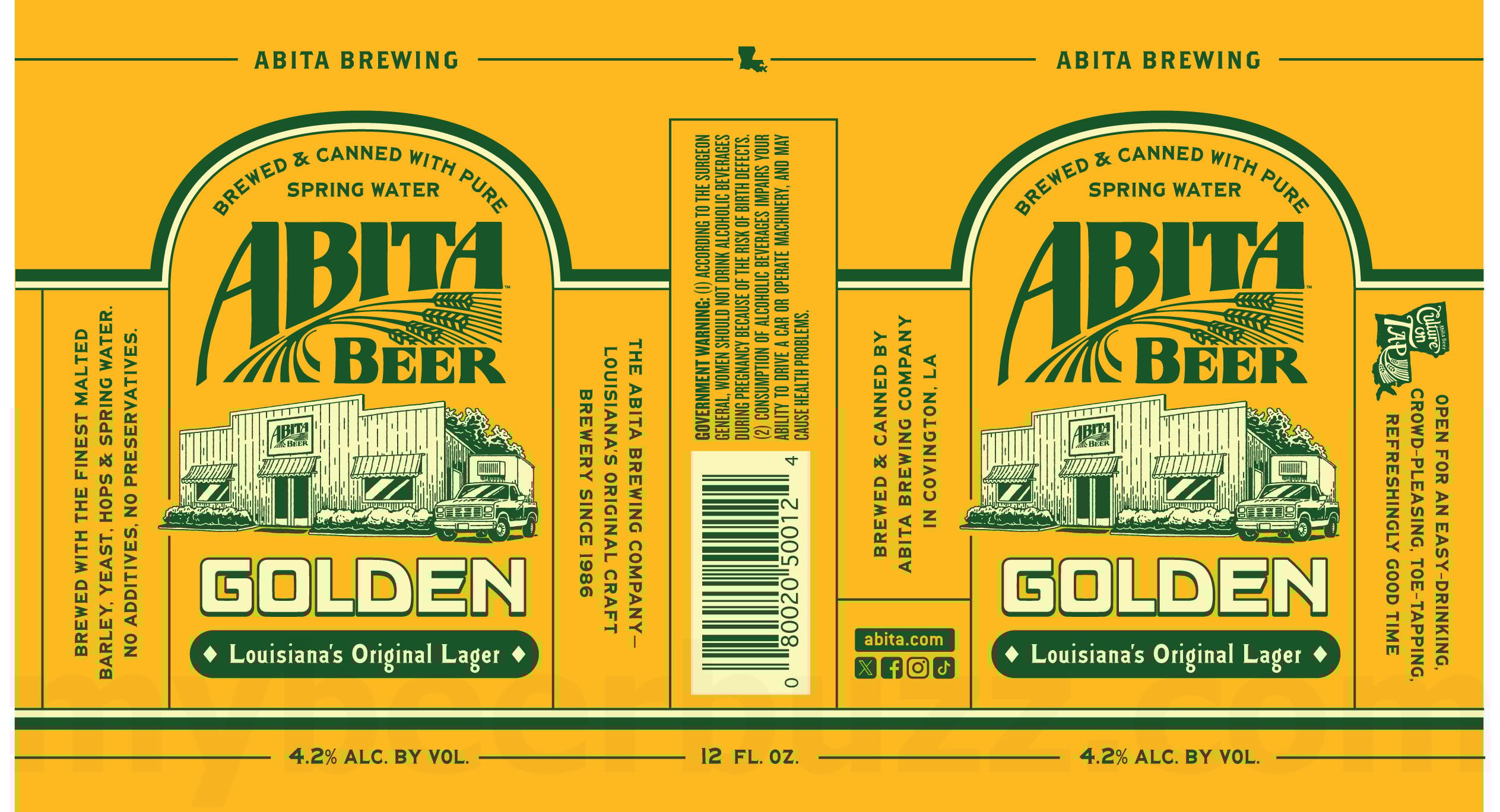 2025 Abita Golden 12-oz Cans