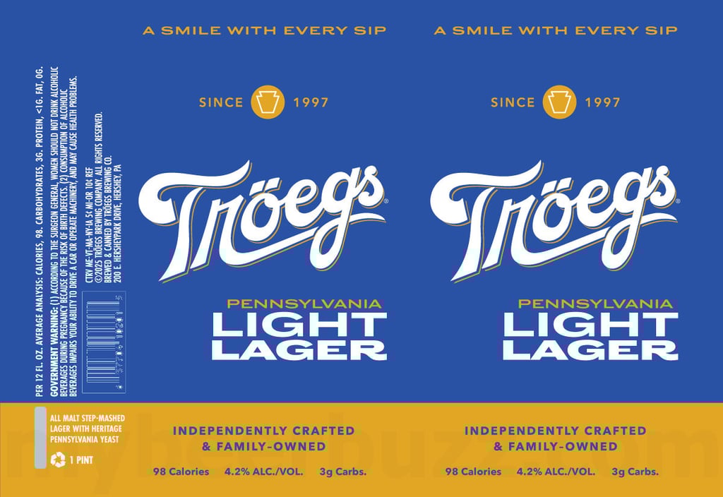 2026 Troegs Pennsylvania Light Lager 16-oz Cans
