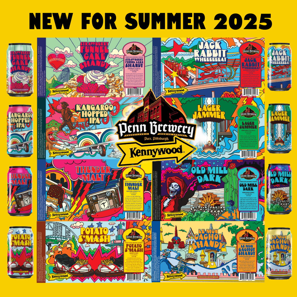 Penn Brewery Releasing Kennywood Collaboration Mix Pack Cans