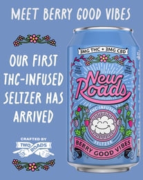 Two Roads Releasing New Roads THC-Infused Seltzer