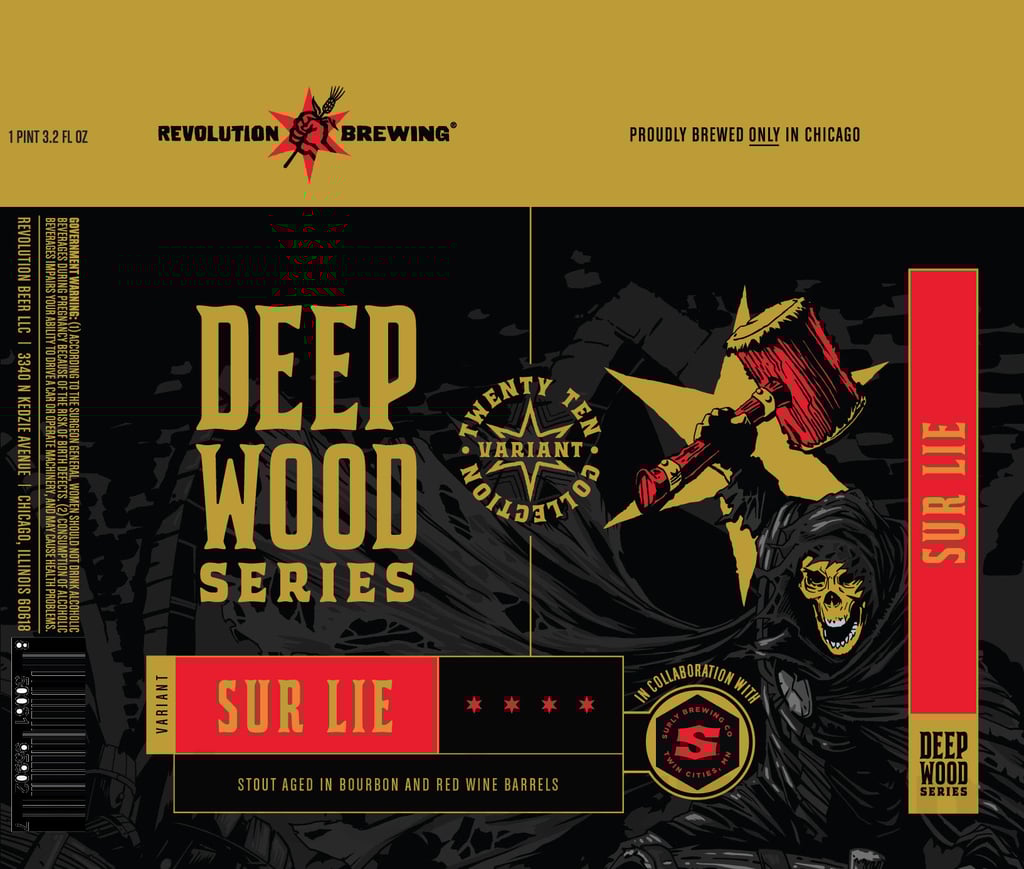 Revolution Brewing & Surly Sur Lie Collaboration Coming To Deep Woods Series Cans