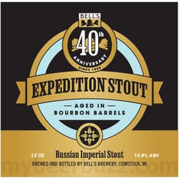 Bell’s Brewery Adding 40th Anniversary Expedition Stout Aged In Bourbon Barrels