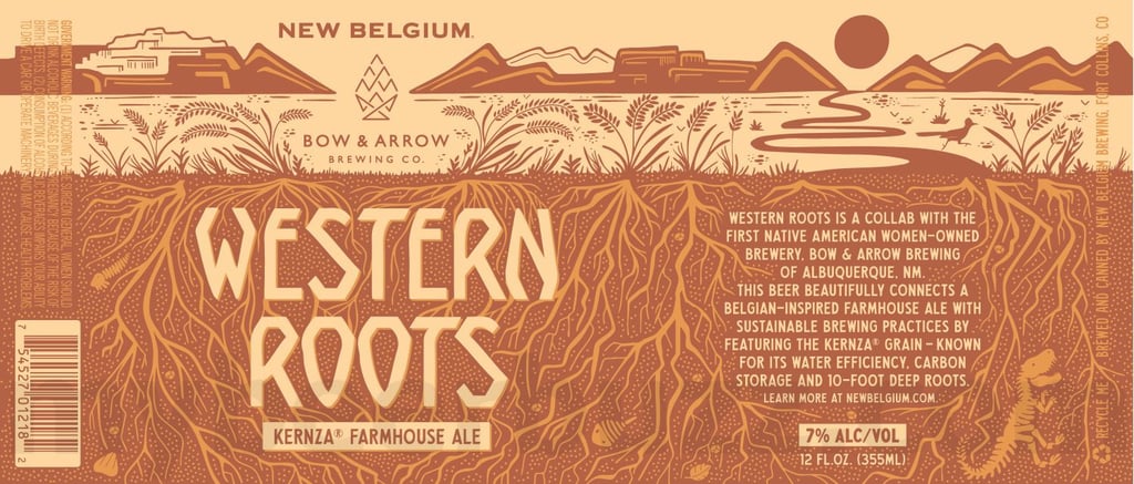 New Belgium Teaming Up With Bow & Arrow For Western Roots Kernza Farmhouse Ale