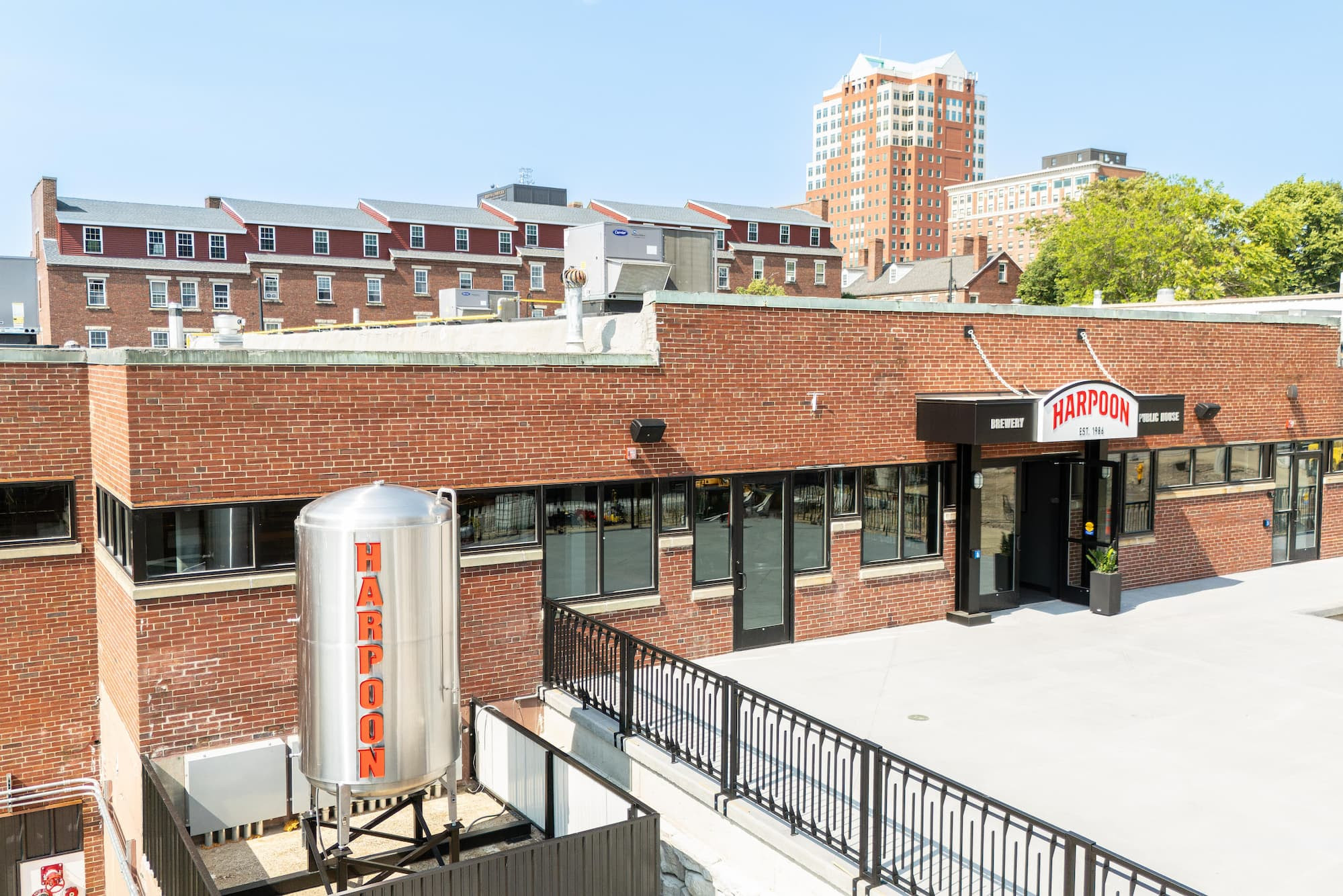 Harpoon Brewery Manchester, NH Taproom Grand Opening.