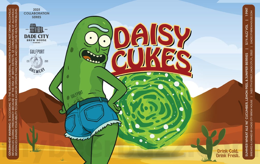 Dade City Brewhouse & Gulfport Brewery Collaborate On Daisy Cukes