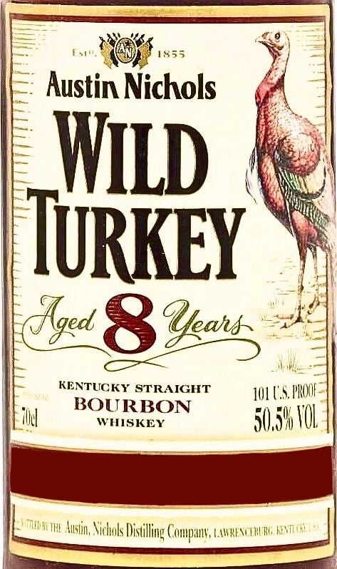 Wild Turkey 8-Year Kentucky Straight Bourbon Whiskey