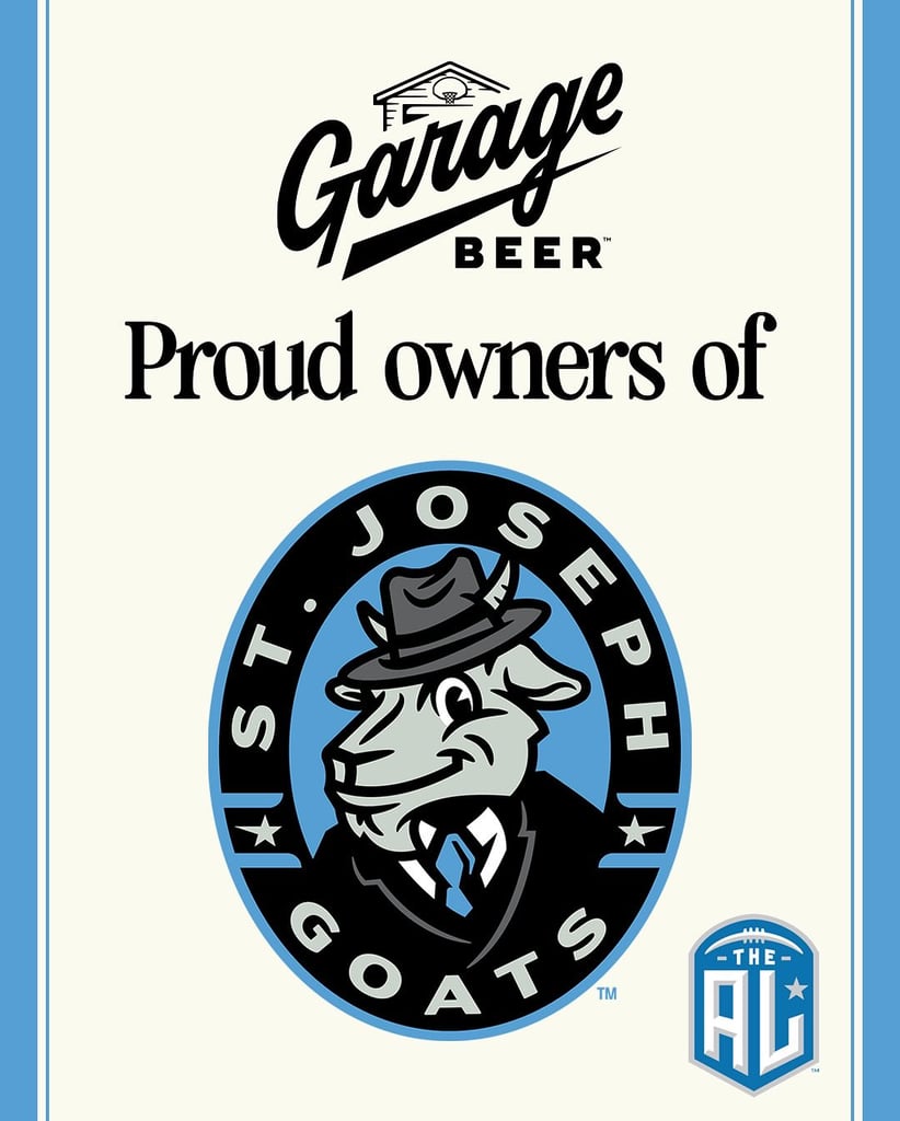 Garage Beer Announces The Purchase Of The St. Joseph Goats Pro Indoor Football Team