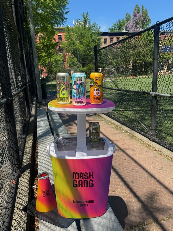 MASH GANG DECLARES ITSELF “THE OFFICIAL NA BEER OF BLEACHER PARENTS” WITH A SURVIVAL KIT BUILT FOR SIDELINE CHEERING