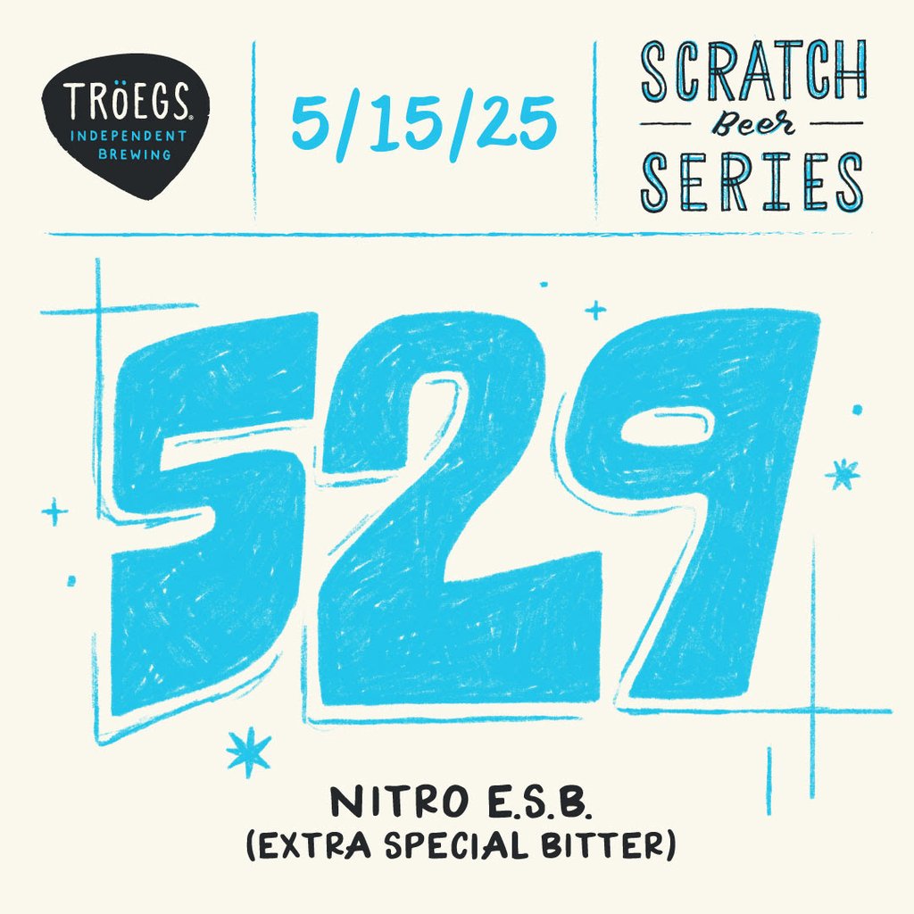 Tröegs Releasing Scratch # 529 Nitro E.S.B. & # 530 West Coast-Style IPA