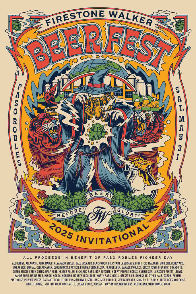 Firestone Walker Invitational Beer Fest Returns To Paso Robles with 70 World-Class Breweries & More