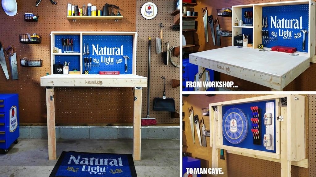 NATURAL LIGHT & CRAFT AMBASSADOR RICHARD KARN NAIL FATHER’S DAY WITH MURPHY-STYLE TOOLBAR